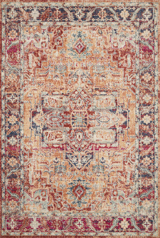 Loloi II Nour NU-01 Lava/Navy Area Rug main image