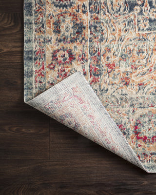 Loloi II Nour NU-02 Blue/Multi Area Rug Room Image