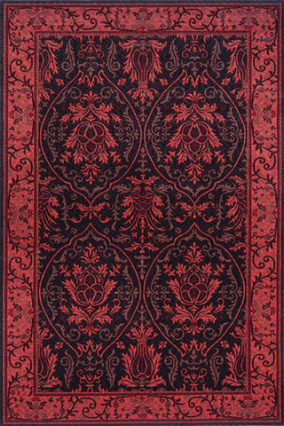 Momeni Nouveau NV-06 Black Area Rug main image