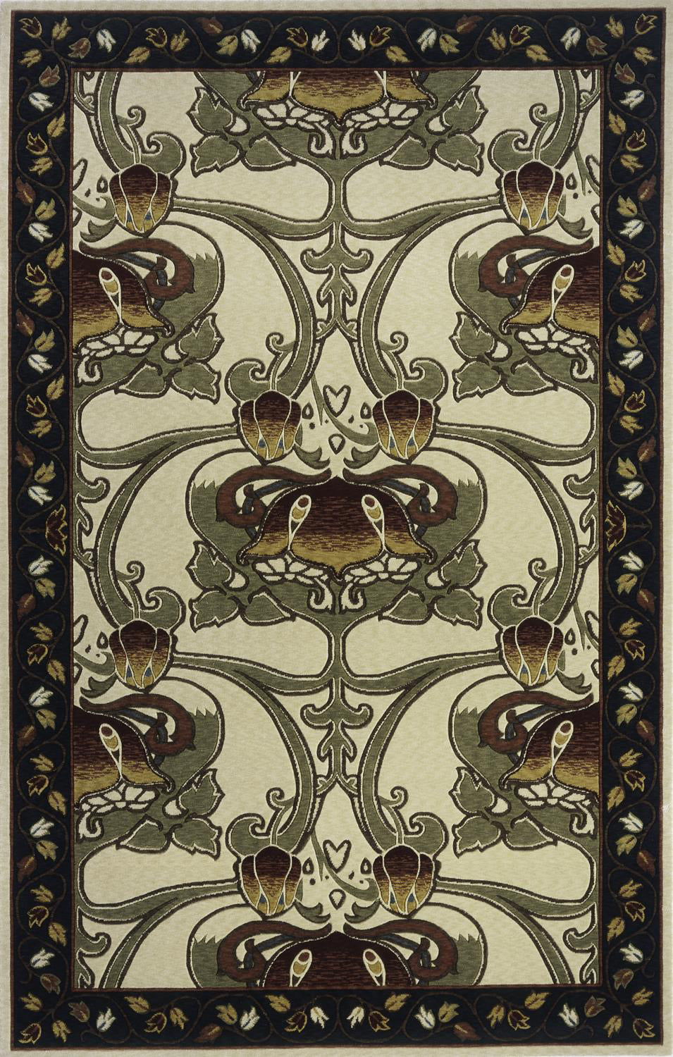 Momeni Nouveau NV-07 Ivory Area Rug