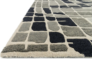 Loloi Nova NV-01 Grey / Black Area Rug 