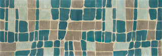 Loloi Nova NV-01 Teal / Grey Area Rug 