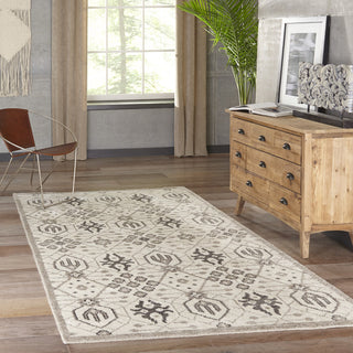 Momeni Nova NOV-1 Ivory Area Rug Room Scene Feature