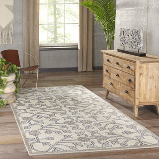 Momeni Nova NOV-3 Ivory Area Rug Room Scene Feature