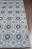 Momeni Nova NOV-4 Blue Area Rug Detail Shot