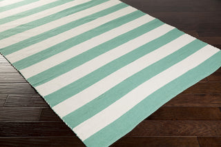 Surya Newport NPT-4000 Emerald Hand Woven Area Rug Corner Shot