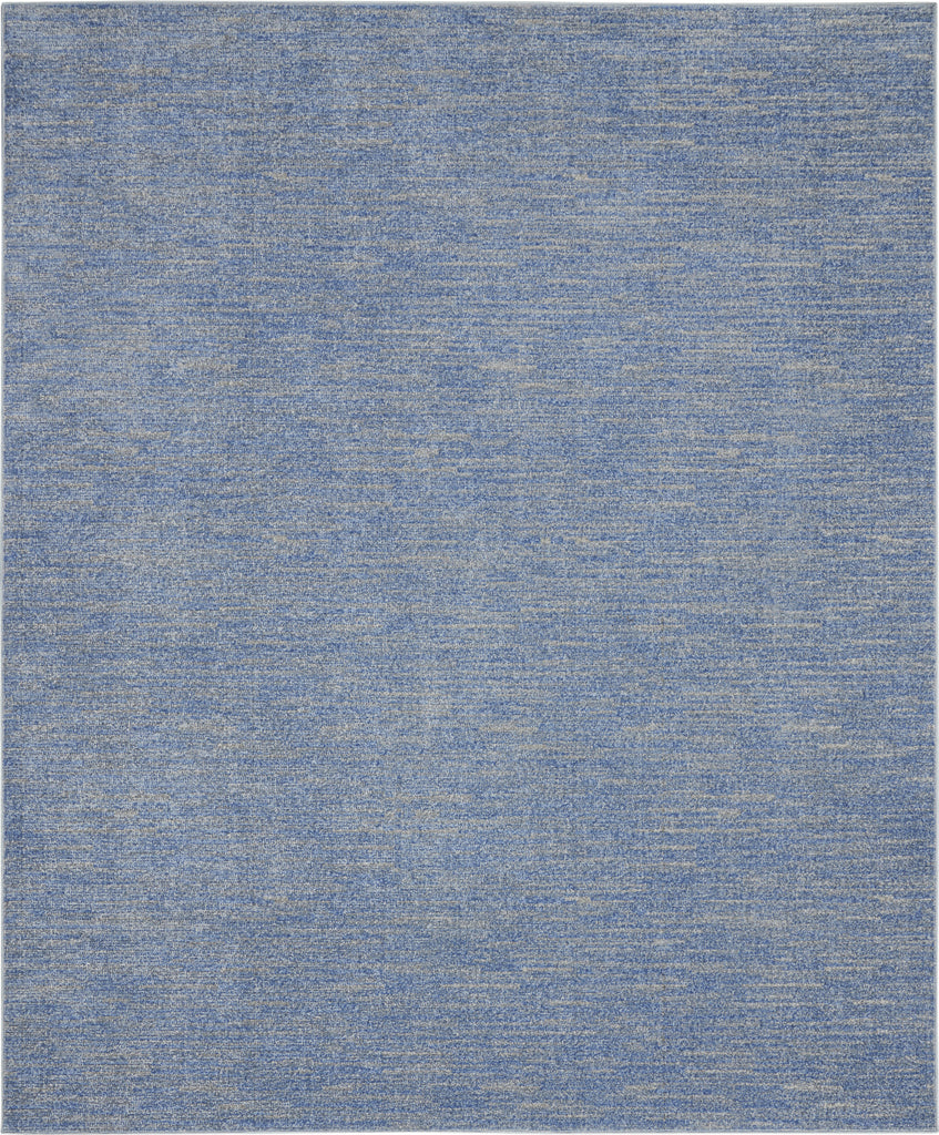 Nourison Essentials NRE01 Blue/Grey Area Rug