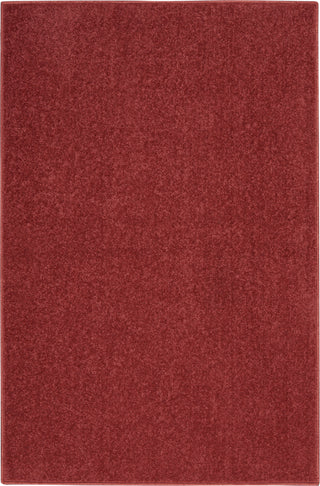 Nourison Essentials NRE01 Brick Red Area Rug