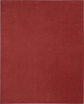 Nourison Essentials NRE01 Brick Red Area Rug