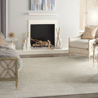 Nourison Essentials NRE01 Ivory Beige Area Rug