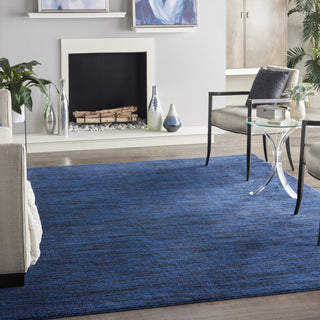 Nourison Essentials NRE01 Midnight Blue Area Rug