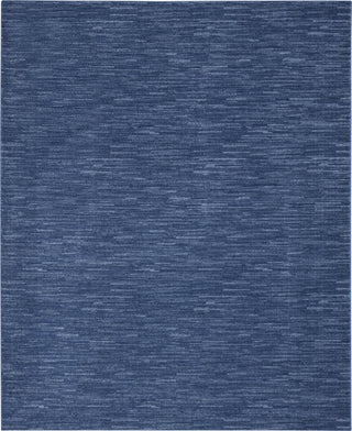 Nourison Essentials NRE01 Navy Blue Area Rug