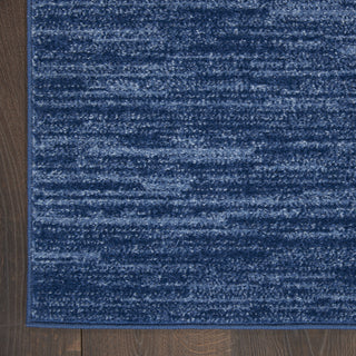 Nourison Essentials NRE01 Navy Blue Area Rug