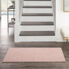 Nourison Essentials NRE01 Pink Area Rug Room Scene Feature