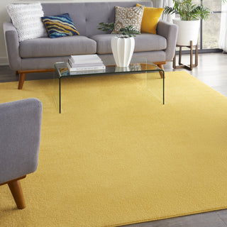 Nourison Essentials NRE01 Yellow Area Rug