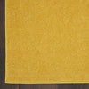 Nourison Essentials NRE01 Yellow Area Rug