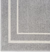 Nourison Essentials NRE02 Grey/Ivory Area Rug Room Image