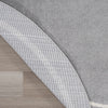 Nourison Essentials NRE02 Grey/Ivory Area Rug Main Image