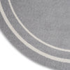 Nourison Essentials NRE02 Grey/Ivory Area Rug Main Image