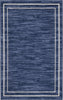 Nourison Essentials NRE02 Navy/Ivory Area Rug Texture Image