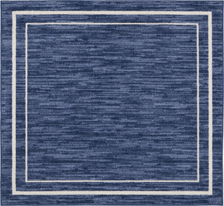 Nourison Essentials NRE02 Navy/Ivory Area Rug Room Image