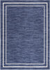 Nourison Essentials NRE02 Navy/Ivory Area Rug main image