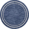 Nourison Essentials NRE02 Navy/Ivory Area Rug Main Image