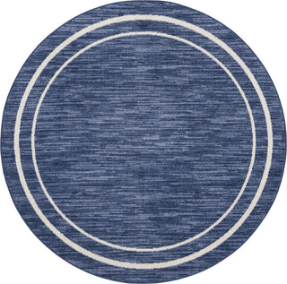 Nourison Essentials NRE02 Navy/Ivory Area Rug Main Image