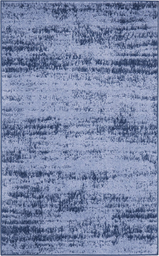 Nourison Essentials NRE03 Denim Area Rug Texture Image