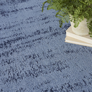 Nourison Essentials NRE03 Denim Area Rug Detail Image