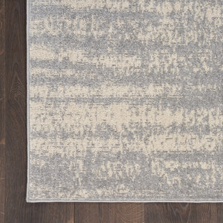 Nourison Essentials NRE03 Grey/Beige Area Rug Texture Image