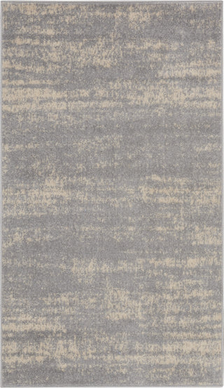 Nourison Essentials NRE03 Grey/Beige Area Rug Texture Image