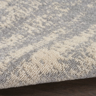 Nourison Essentials NRE03 Grey/Beige Area Rug T' R