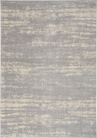 Nourison Essentials NRE03 Grey/Beige Area Rug Detail Image