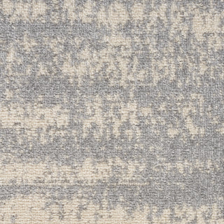 Nourison Essentials NRE03 Grey/Beige Area Rug Detail Image