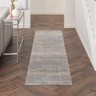 Nourison Essentials NRE03 Grey/Beige Area Rug Main Image