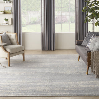 Nourison Essentials NRE03 Grey/Beige Area Rug Main Image