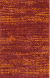 Nourison Essentials NRE03 Red Area Rug Texture Image