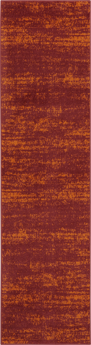 Nourison Essentials NRE03 Red Area Rug Main Image