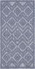 Nourison Versatile NRV01 Denim Blue Area Rug Room Image