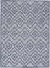 Nourison Versatile NRV01 Denim Blue Area Rug main image