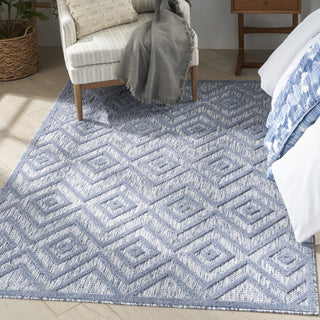 Nourison Versatile NRV01 Denim Blue Area Rug Main Image