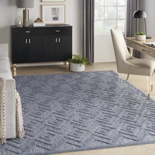 Nourison Versatile NRV01 Denim Blue Area Rug Main Image