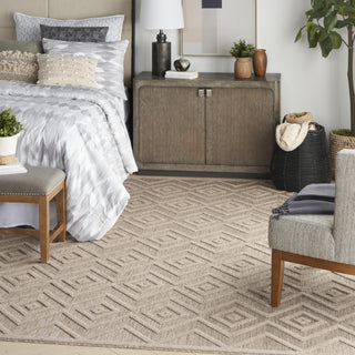 Nourison Versatile NRV01 Natural Beige Area Rug Main Image