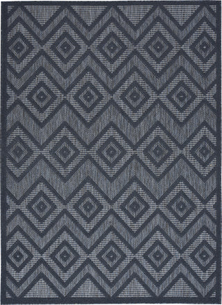 Nourison Versatile NRV01 Navy Blue Area Rug Room Image