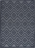 Nourison Versatile NRV01 Navy Blue Area Rug Main Image
