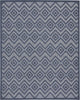 Nourison Versatile NRV01 Navy Blue Area Rug main image