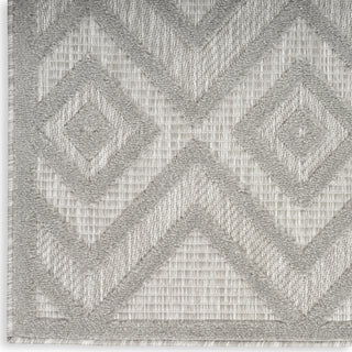 Nourison Versatile NRV01 Silver Grey Area Rug Room Image