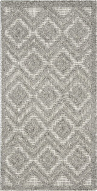 Nourison Versatile NRV01 Silver Grey Area Rug Room Image