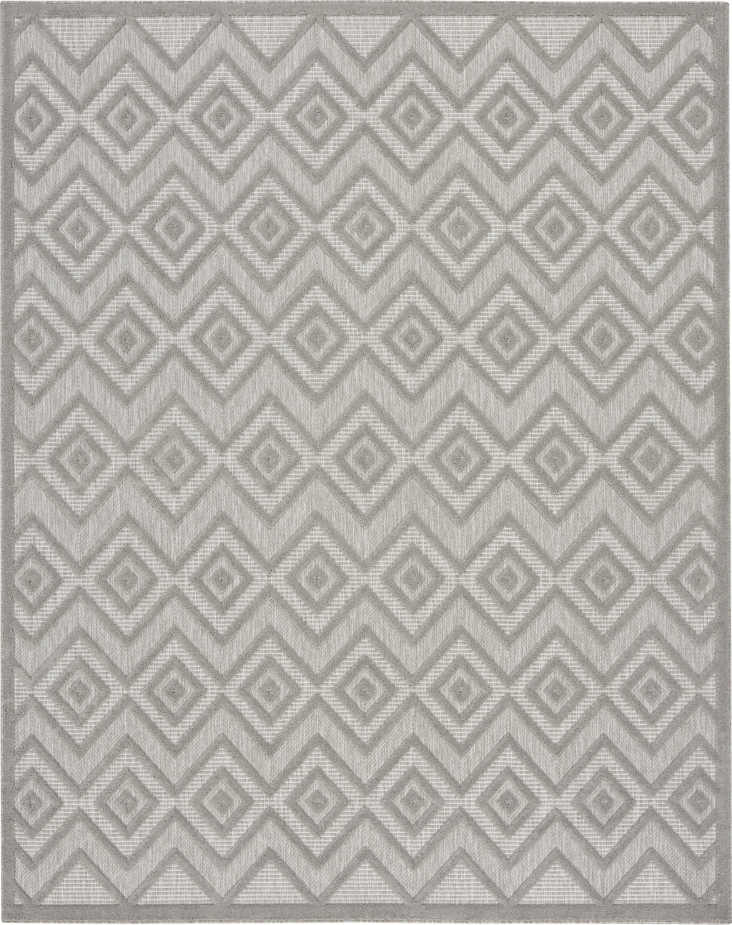 Nourison Versatile NRV01 Silver Grey Area Rug main image